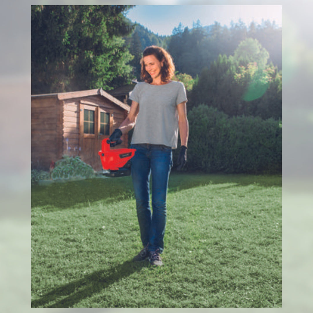 Spargitore a batteria GE-US 18 Li Solo - Spargitore da giardino