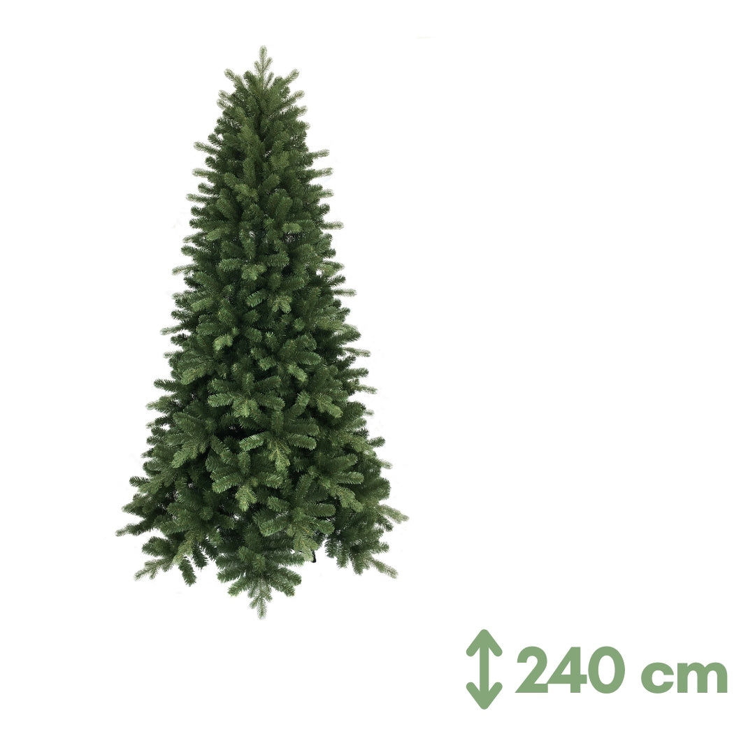 Ampezzo Albero di Natale Misto PE/PVC