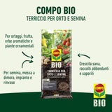 Terriccio Compo Bio per orto e semina