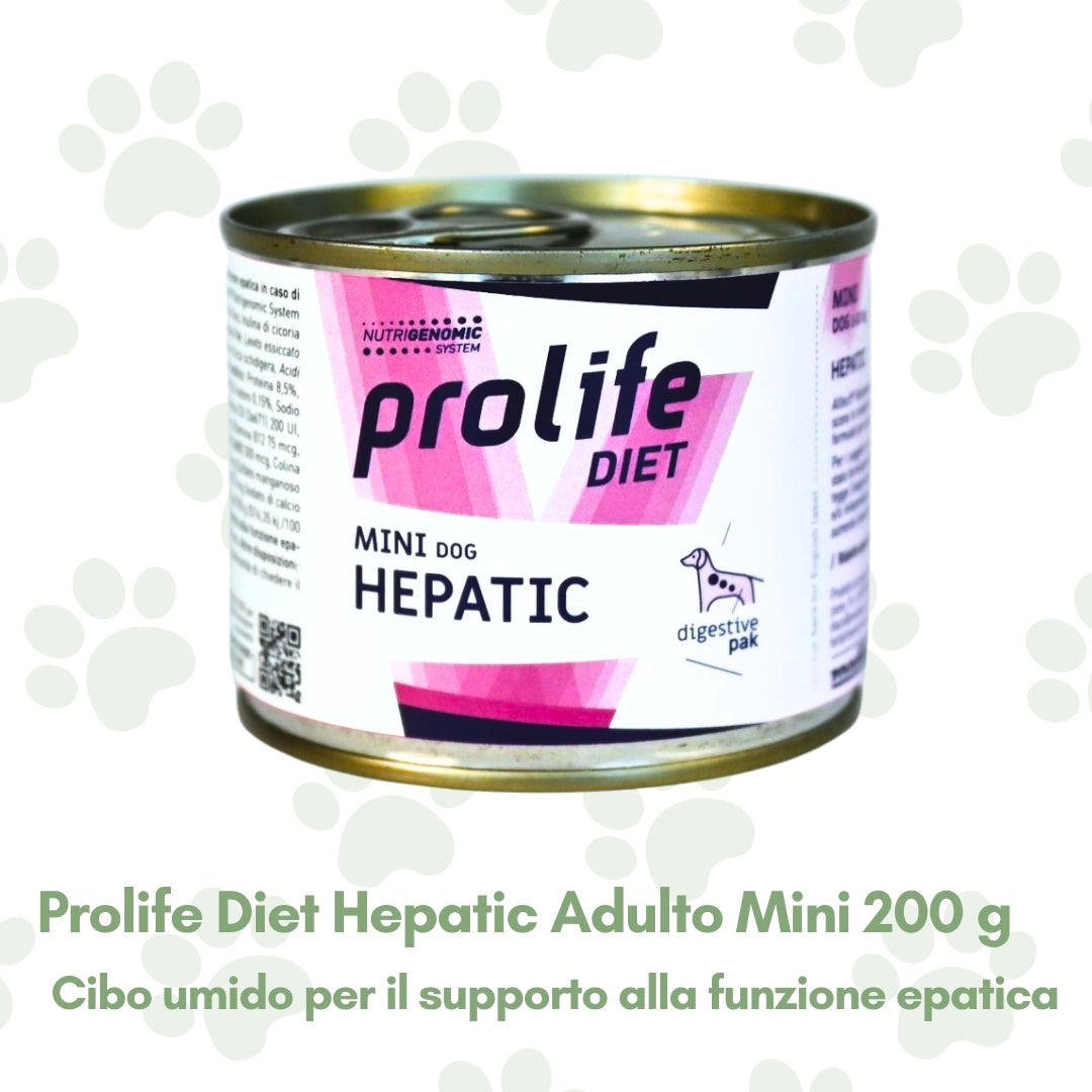 Prolife Diet Hepatic Cane Adulto t. Mini 200g