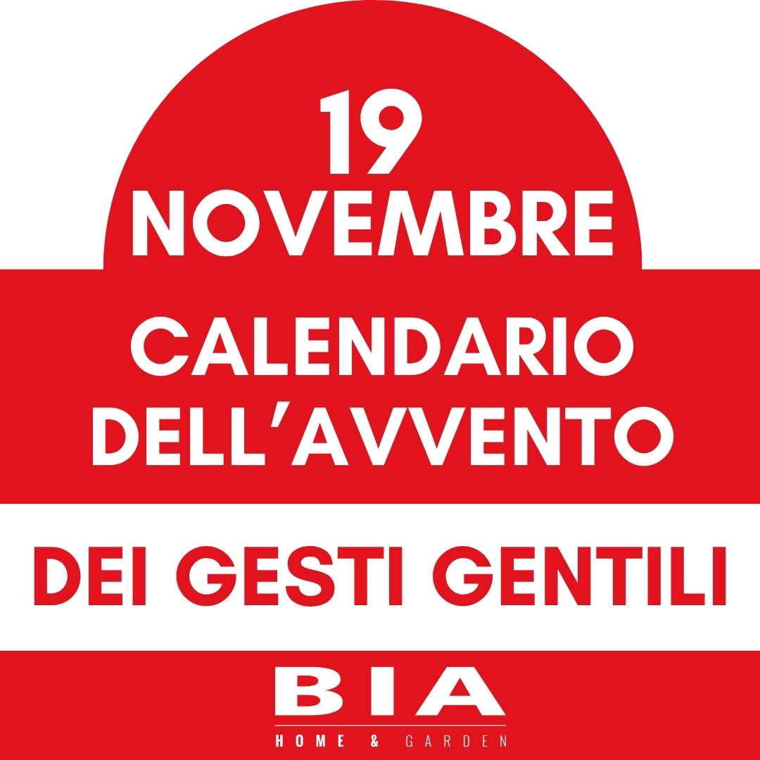 Calendario dell'avvento dei gesti gentili - 19 Novembre - Laboratorio bambini