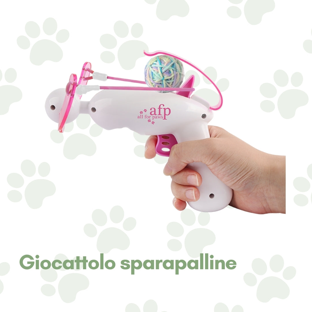 Giocattolo Sparapalline per Gatti