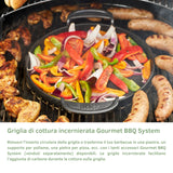 Griglia Gourmet System Bbq Carbone Master-Touch GBS E-5750 Nero Weber | Bia Home & Garden