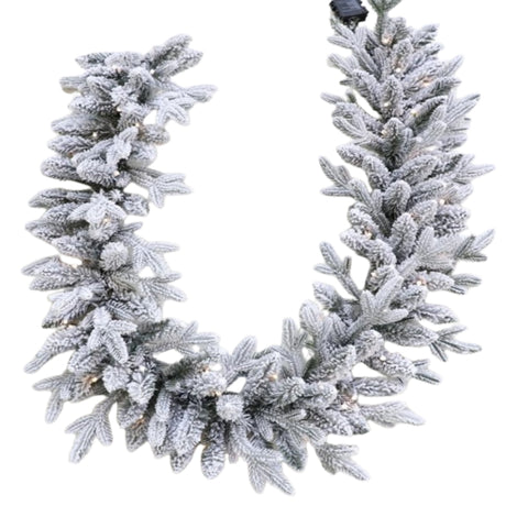 Montana Festone Luminoso LED a Batteria Bianco Caldo 270cm