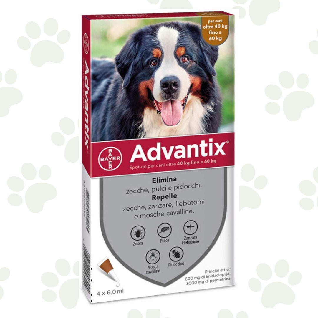 Advantix Spot On Cani oltre i 40 kg - Antiparassitari per cani