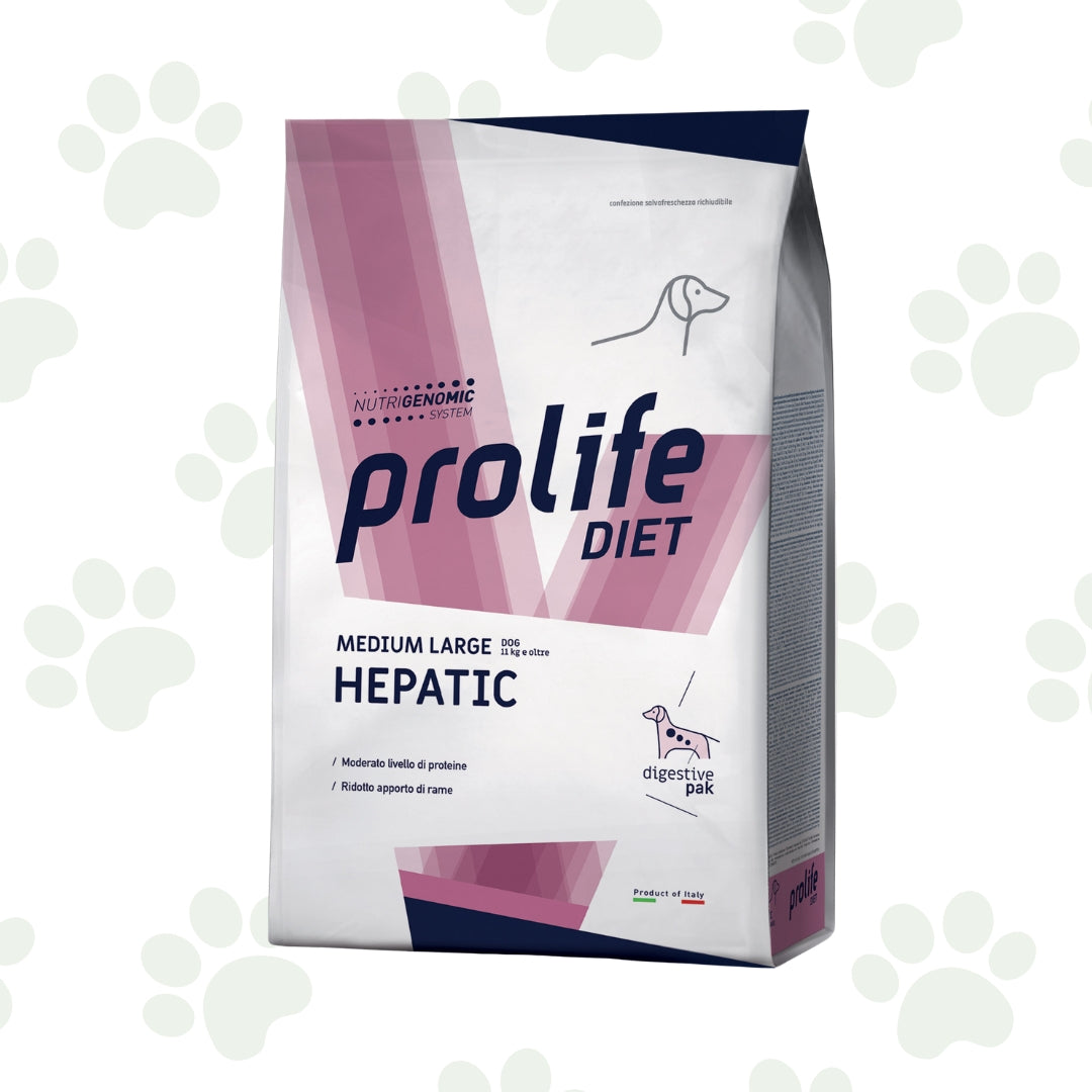 Prolife Diet Hepatic Cani Medium/Large 2kg