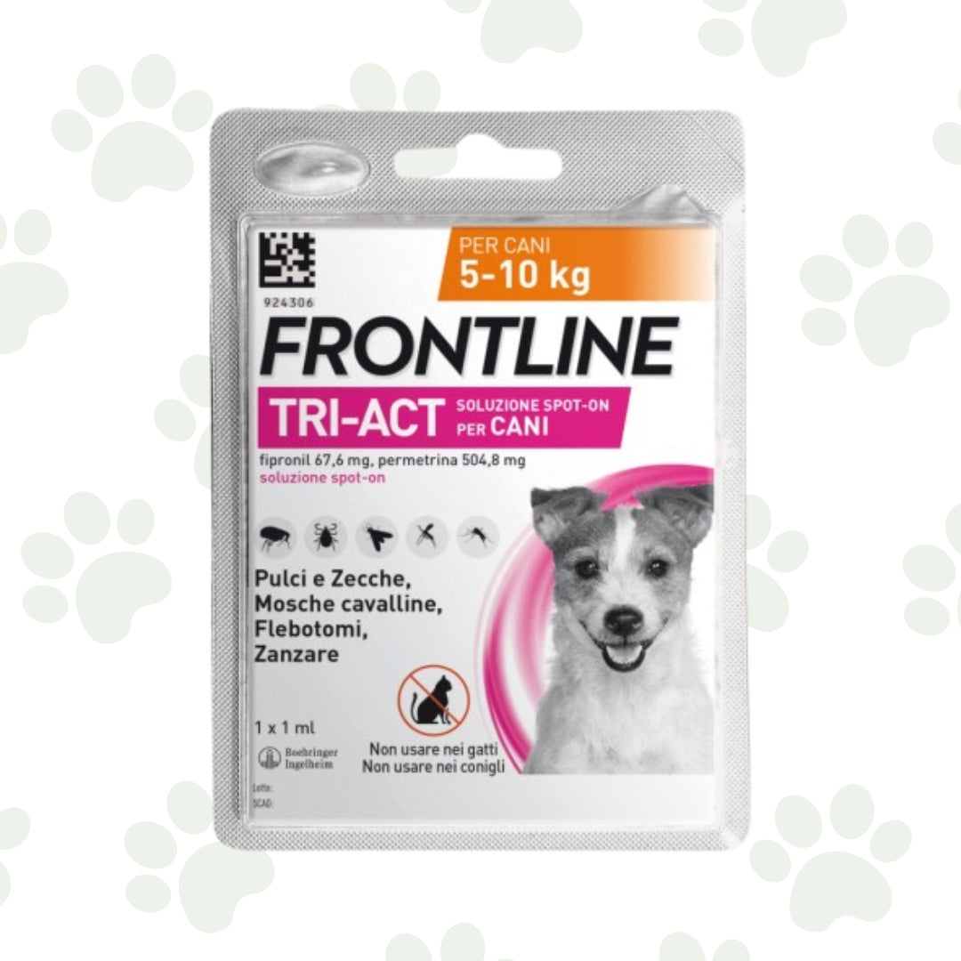 Antiparassitario Frontline TriAct Monodose per Cani 5-10kg