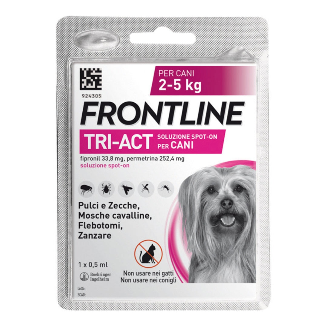 Antiparassitario Frontline TriAct Monodose per Cani 2-5kg