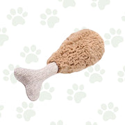 Peluche per cani a forma di cosciotto