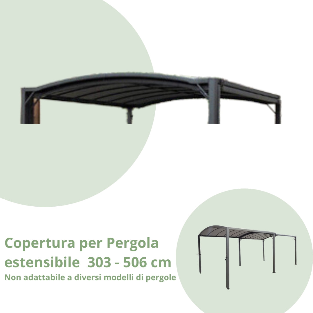 Copertura Pergola da Giardino Estensibile - Tenda per pergola