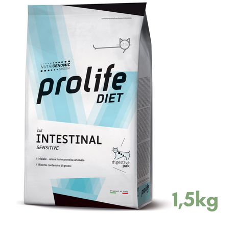 Prolife Intestinal Sensitive Cibo Secco Gatto Adulto