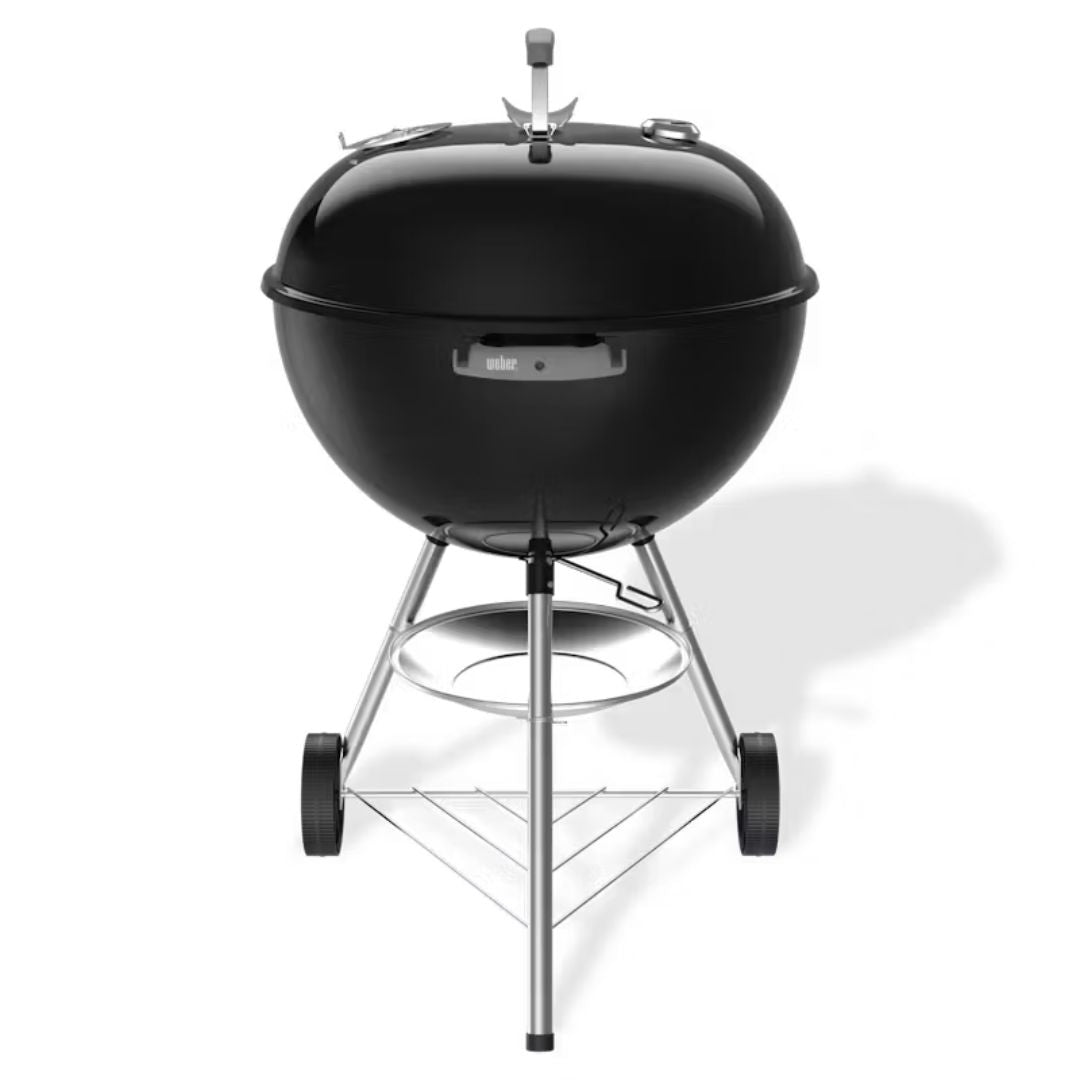 Barbecue a carbone Weber Original Kettle nero visto frontalmente