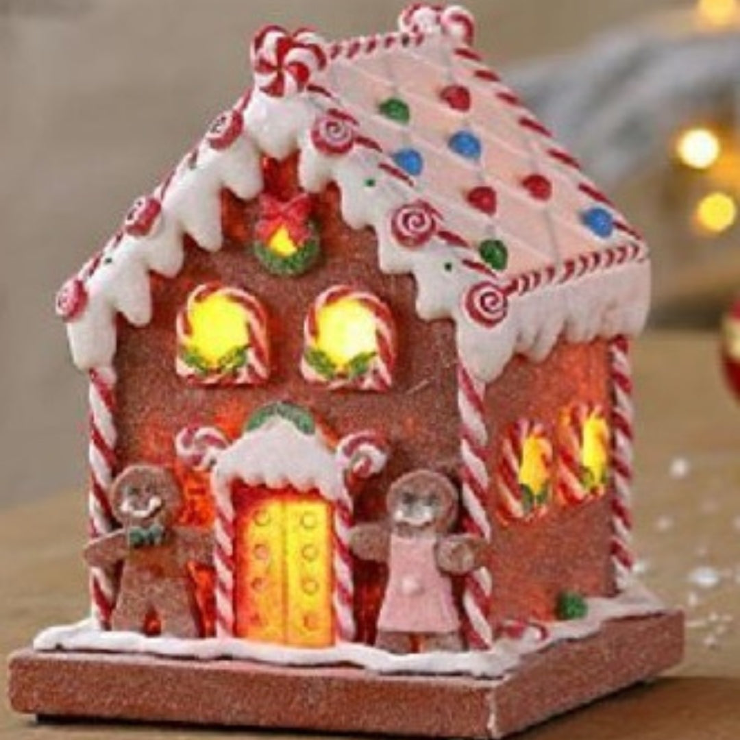 Gingerbread House Led - Casa di Marzapane