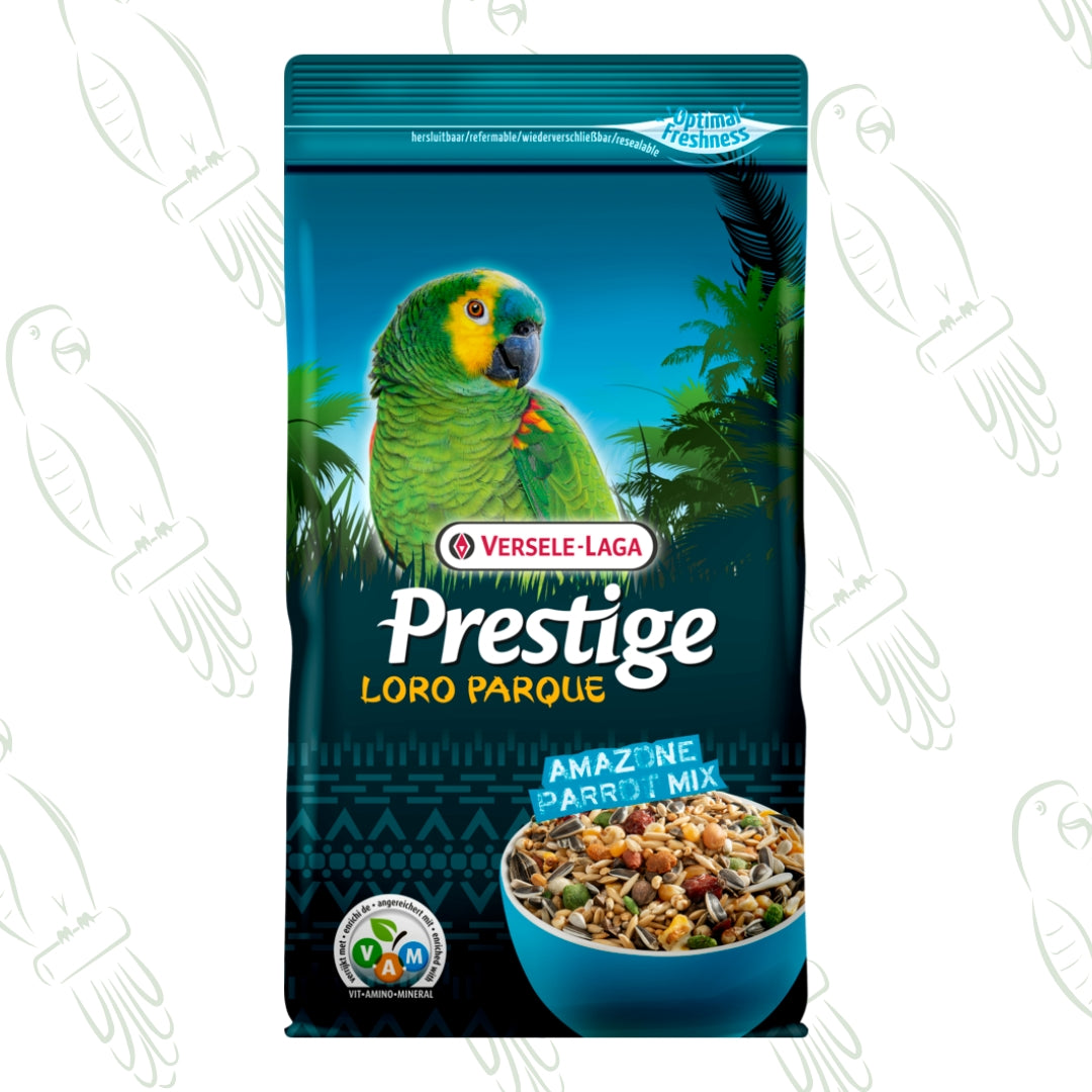 Loro Parque Amazone Parrot Mix 1kg - Mangime per pappagalli del Sud America