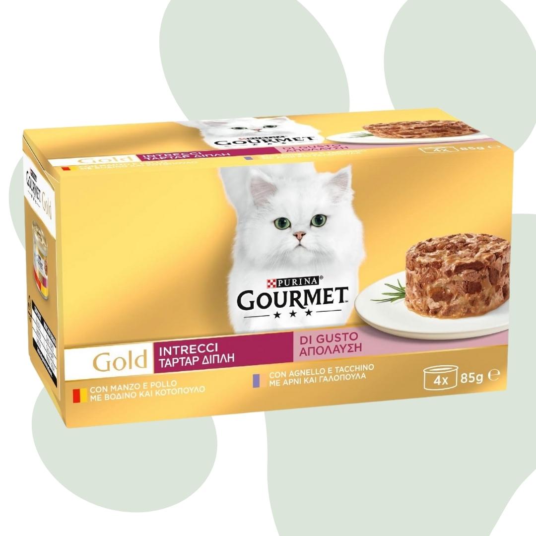 Gourmet Gold multipack intrecci - Cibo per gatti 24 pezzi