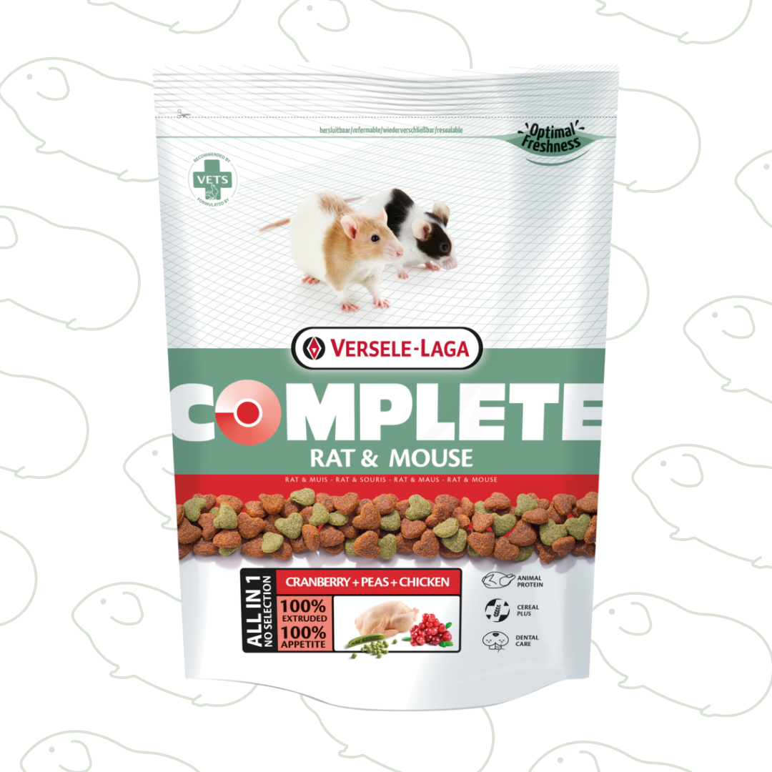 Rat & Mouse Complete 500g - Cibo per topolini domestici