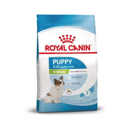 Sacchetto Royal Canin Puppy X-Small 2-10 mesi per cuccioli di taglia molto piccola, peso fino a 4 kg