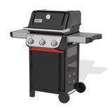 Barbecue a gas Weber Spirit E-310 nero in vista tre quarti