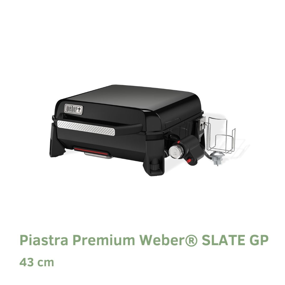 Piastra a Gas Premium Weber® SLATE GP 43 cm