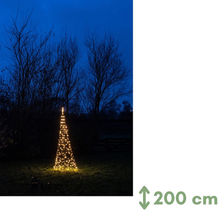 Albero di Natale luminoso da esterno