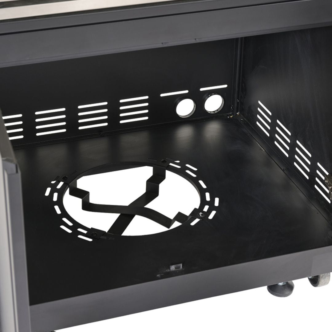 BBQ Supreme modulo con ante  dettaglio portabombole