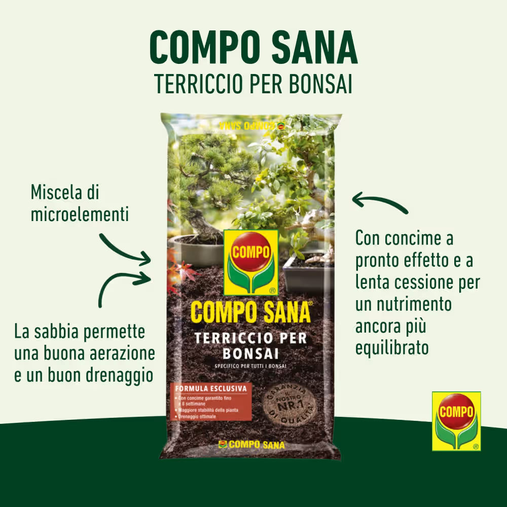 Terriccio Compo per bonsai