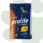 Prolife DualFresh Mini bufalo agnello e riso 2kg - Cibo per cani