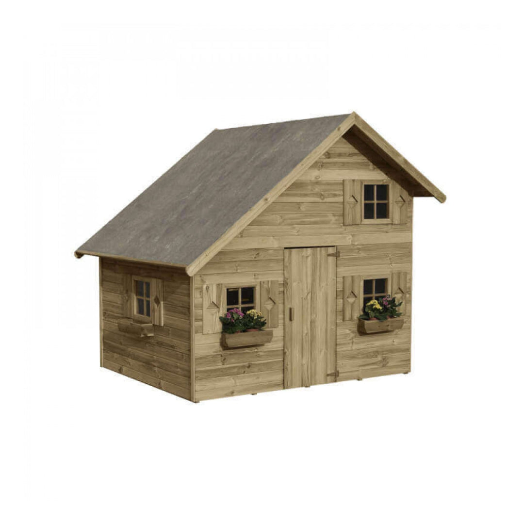 Casetta di legno da giardino gioco per bambini