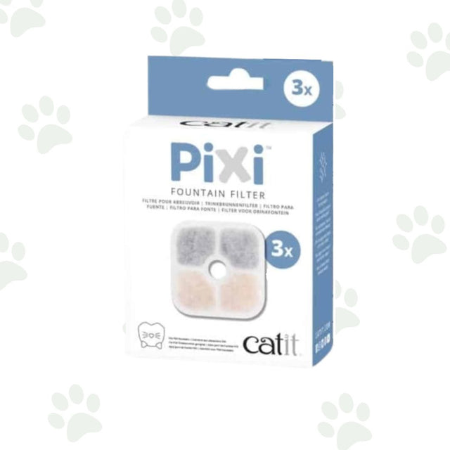 Confezione da 3 filtri per fontana Catit Pixi.