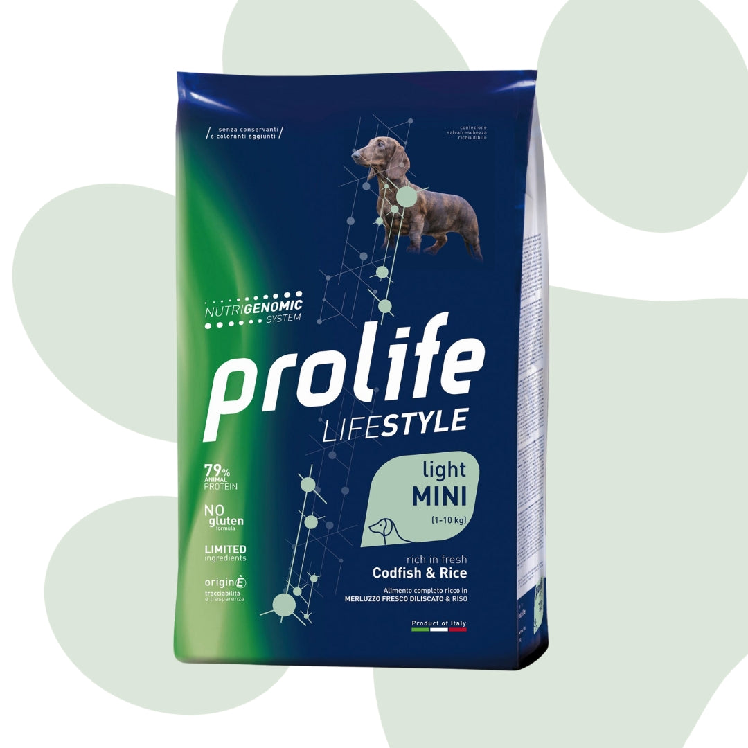 Prolife merluzzo e riso 600g - Cibo per cani