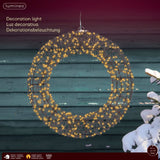 Confezione della ghirlanda Lumineo da 38 cm con 300 microled per decorazione natalizia.