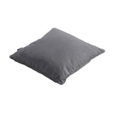 Cuscino da esterno sfoderabile 45x45 cm colore grigio scuro.