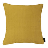 Cuscino da esterno sfoderabile 45x45 cm colore giallo mostarda.