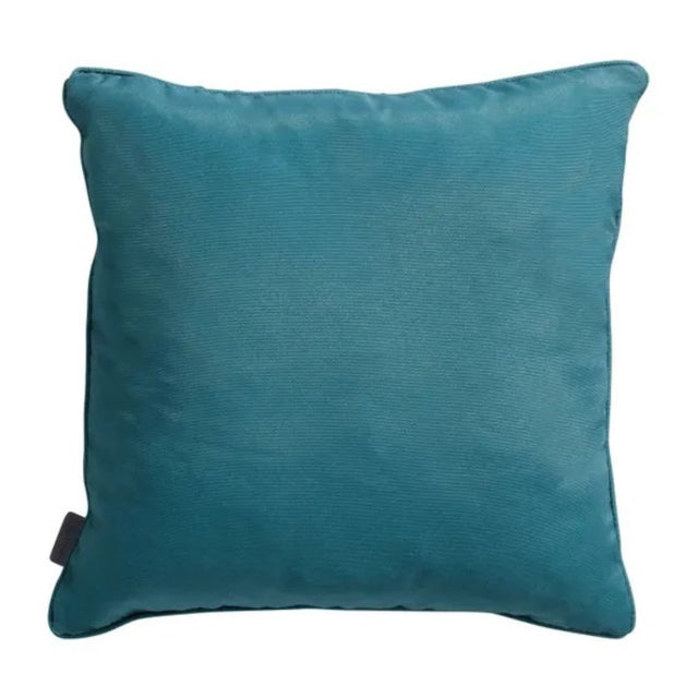 Cuscino da esterno sfoderabile 45x45 cm colore blu petrolio.