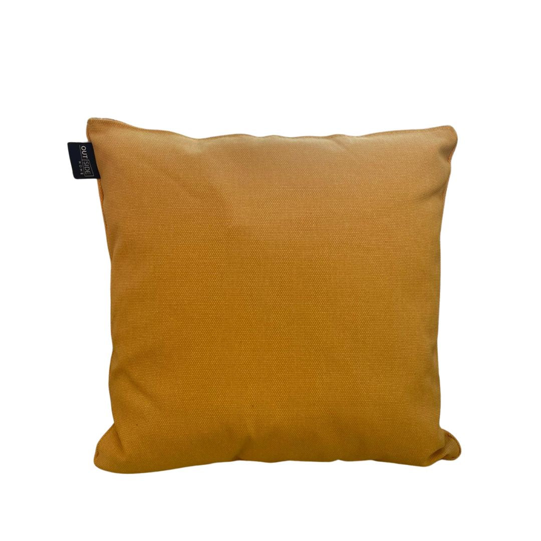 Cuscino da esterno sfoderabile 50x50cm colore giallo.
