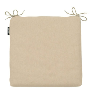 Cuscino da esterno per seduta 40x40cm colore ecrù.