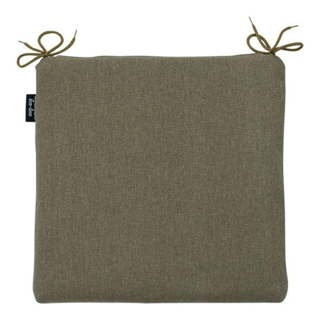 Cuscino da esterno per seduta 40x40cm colore taupe.