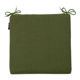 Cuscino da esterno per seduta 40x40cm colore verde.