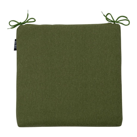 Cuscino da esterno per seduta 40x40cm colore verde.