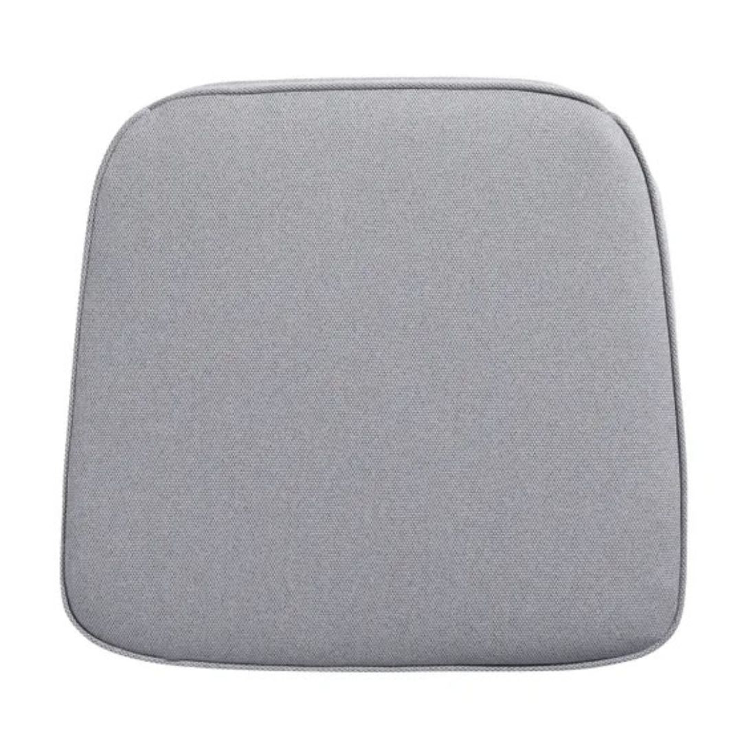 Cuscino da esterno per seduta 48x48cm grigio chiaro.