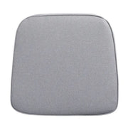 Cuscino da esterno per seduta 48x48cm grigio chiaro.