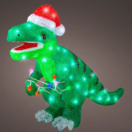 Dinosauro in acrilico led - Decorazione luminosa
