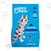 Confezione di crocchette per gatto da 2 kg di Edgar&Cooper con salmone fresco.