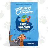 Confezione da 12 kg di crocchette Edgar&Cooper con salmone fresco per cani.