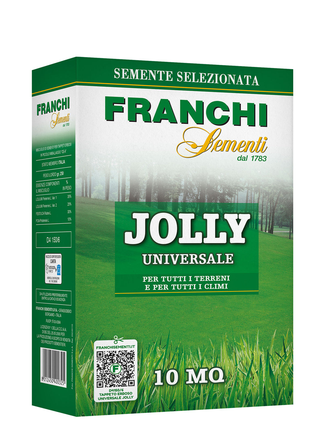 Confezione prato Jolly universale franchi sementi