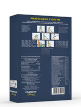 Retro della confezione del prato nano fiorito Franchi Sementi