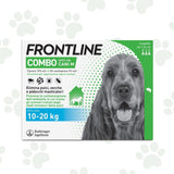 Confezione Frontline Combo 3 pipette spot-on antiparassitario per cani 10-20 kg.