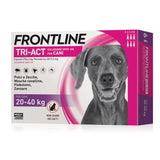 Confezione di sei pipette Frontline Tri-Act per cani 20-40kg.