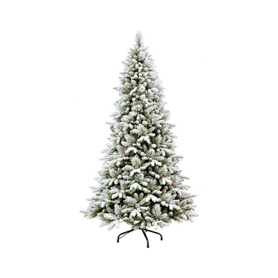 Albero di Natale innevato con pigne Tucson