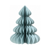Albero di Natale decorativo in carta pieghettata azzurro chiaro
